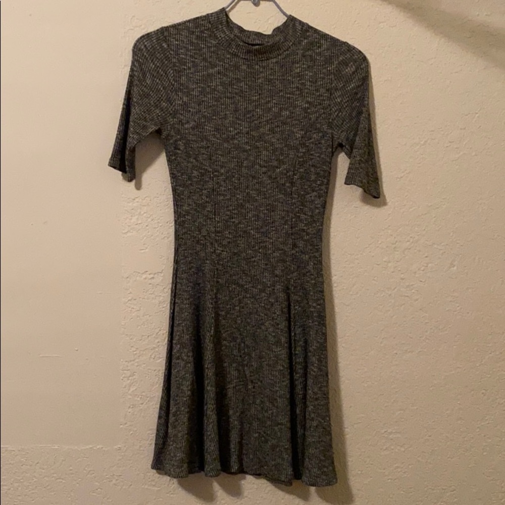 Grey business casual dress